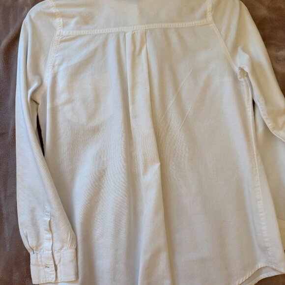 Old Navy White Button Down Shirt - Picture 3 of 3